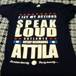 Hot topic Attila band tee